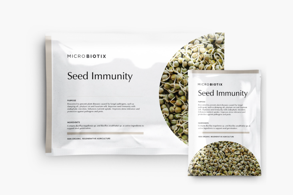 MicroBiotix Seed Immunity microbial seed treatment